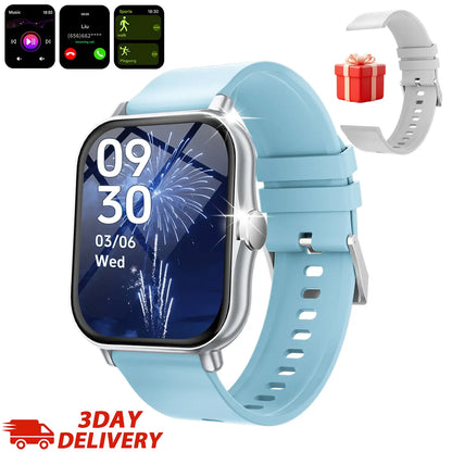 Free Delivery Smart Watch, Bluetooth Connect, 1.83 Hd Screen, Wireless Call & Music, Multiple Sports Modes, Text Message, Music Player, Daily Tool, Ideal Gift, Unisex