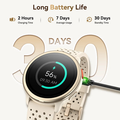FANYAR-02 AI Smartwatch with Silicone Band, 1.27In Full Touch Screen,Ip68 Waterproof Bluetooth Music Player,Heart Rate/Sleep Monitor Fitness Tracker for Iphone Android Phones Health Smartwatch Wearable Smartphone Wristwatch Sport Mode Tiktokshopsummersale