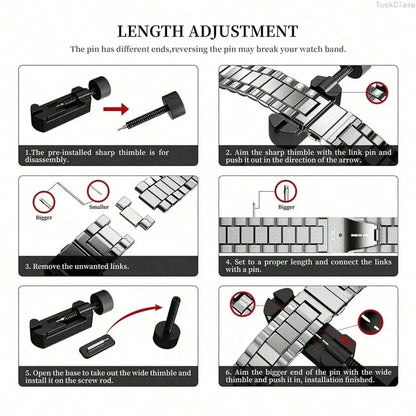 2026 New Fashionable Watch Band (Band Only), 1 Count Adjustable Lightweight Watch Band for Women & Men, Wearable Accessory Compatible with Apple Watch Ultra 3/2/1 and Series 10/SE/9/8/7/6/5/4/3/2/1, Smartwatch Watch, Smart Watch Straps
