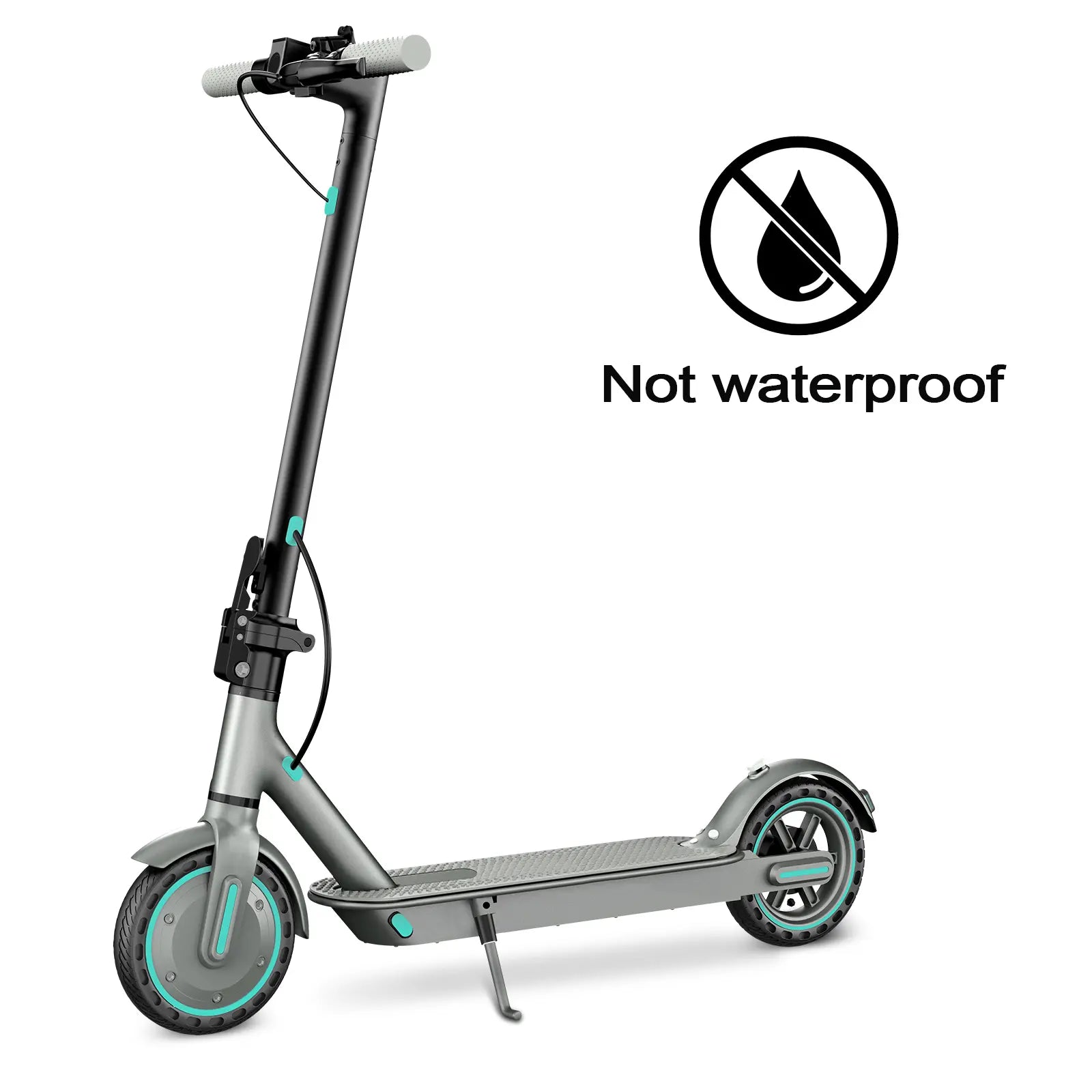 [Mother'S Day Flash Sale] Folding Electric Scooter - 350W Motor, 19 MPH Top Speed, App Control, Disc Braking System, Adjustable Handlebars, Non-Waterproof App Controlled Commuting High Speed Scooter, App Controlled Scooter