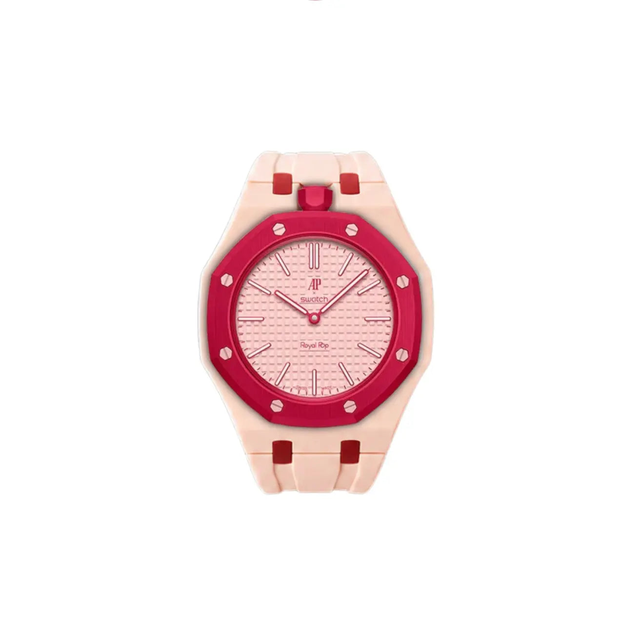 Premium Base Collection Sport Strap for AP X Swatch Royal Pop Pocket Watch | Pocket Watch to Wristwatch Conversion | Vertical & Horizontal Crown | High Quality Silicone Strap