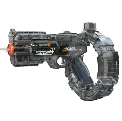 LED Electric Water Blaster – High-, Powerful Squirt Gun for Kids & Adults ,Strong Water Blaster,Summer Electric Water Blaster Toy Pool Fun Powerful Electric Water Gun