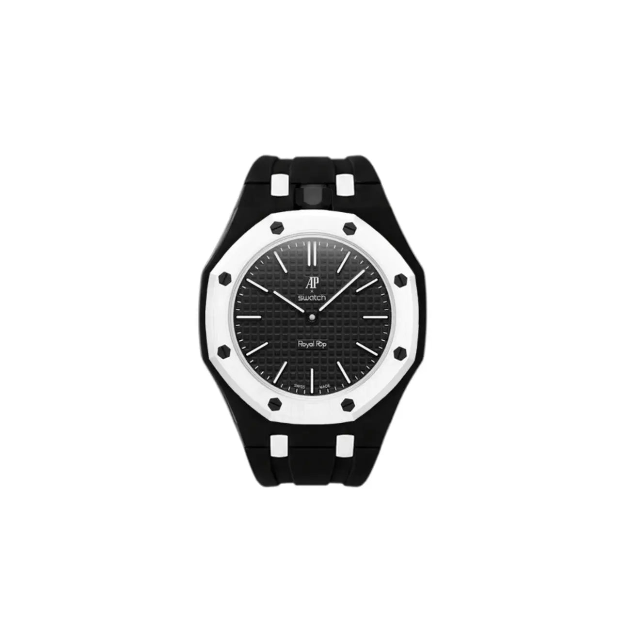 Premium Base Collection Sport Strap for AP X Swatch Royal Pop Pocket Watch | Pocket Watch to Wristwatch Conversion | Vertical & Horizontal Crown | High Quality Silicone Strap