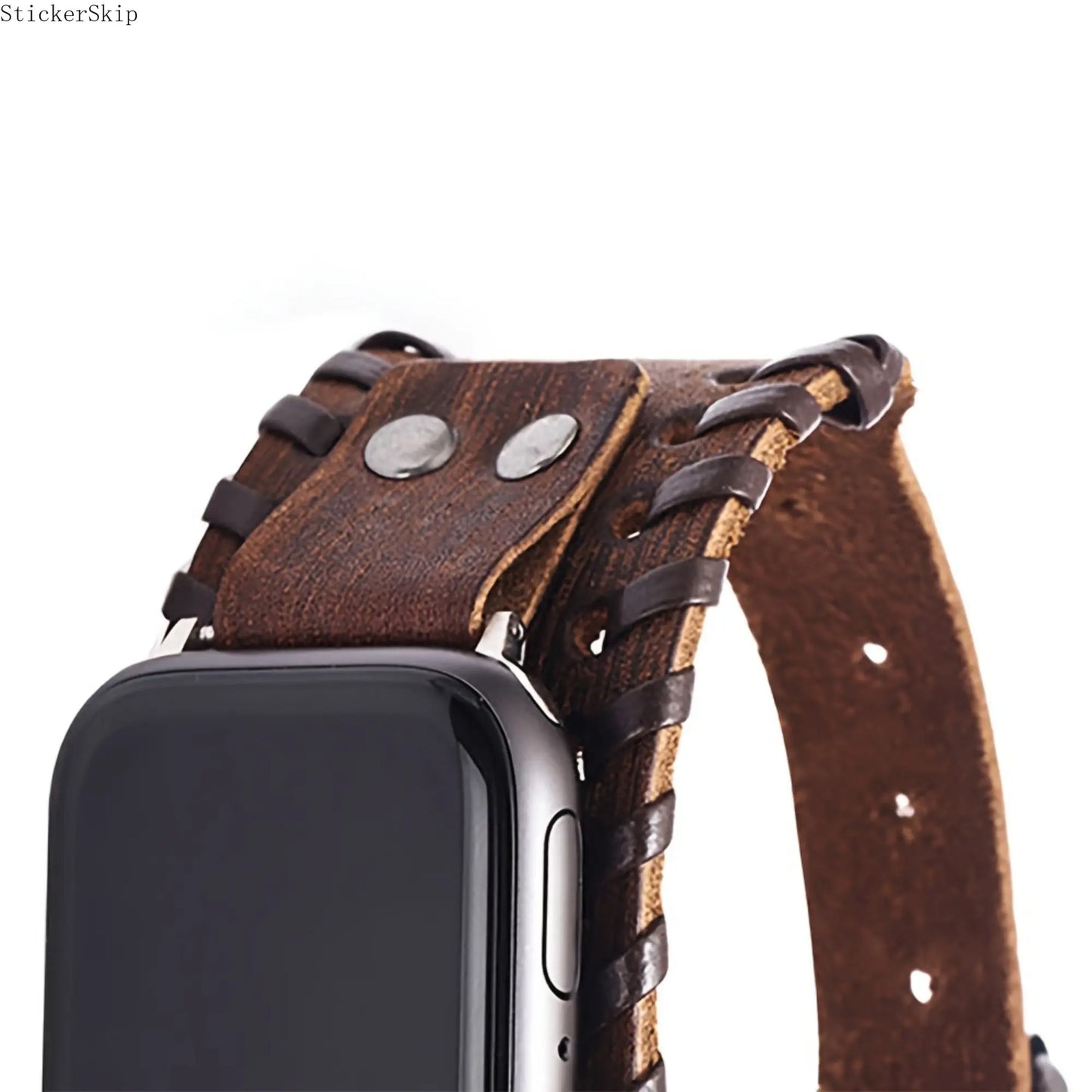 2026 NEW Upgrade Your Watch with This Stylish Punk Watchband - for Smart Watch Ultra Series 10 9 8 7 6 SE 5 4 3 Band Fit Iwatch 38 40 41 42 44 45 46 49Mm Watch Strap