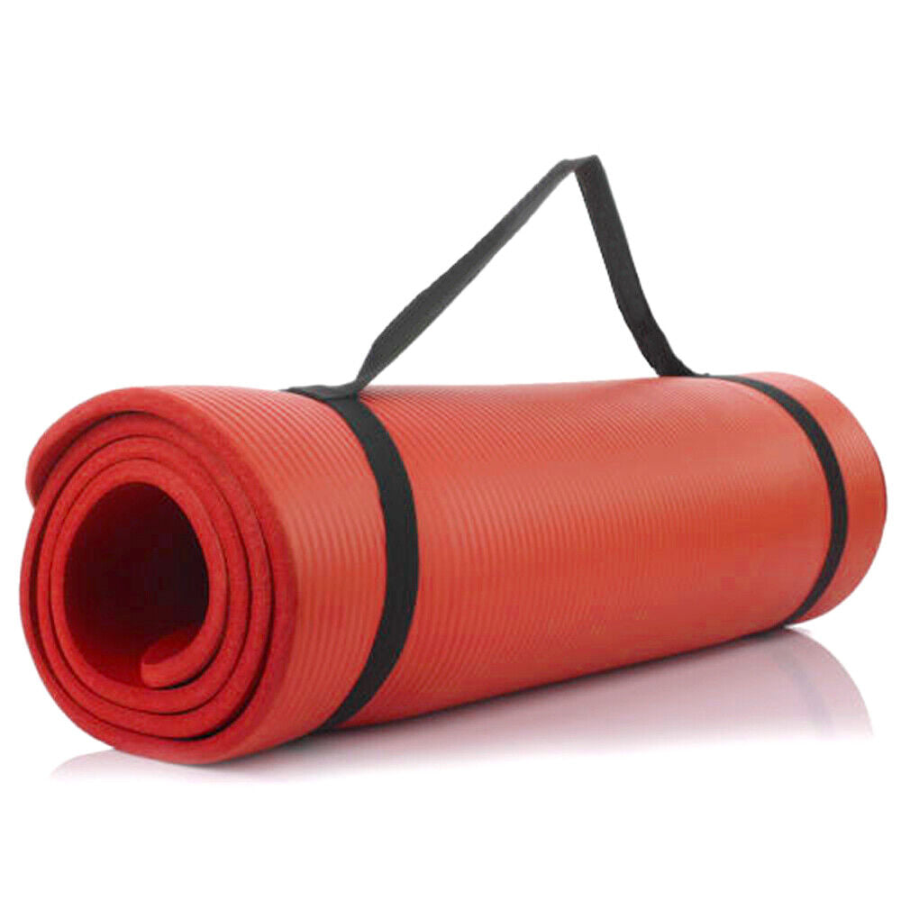 Transform Your Workout with Our Super Thick 15mm Non-Slip Yoga Mat - Perfect for Yoga, Pilates, and Fitness Sessions! 🌟🧘‍♀️💪