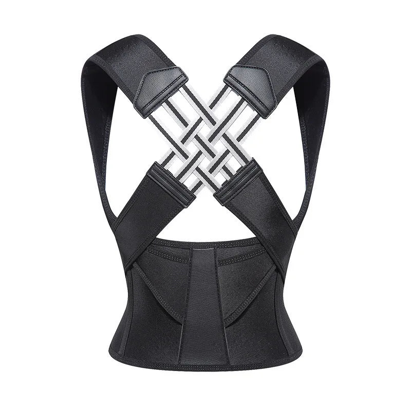 Adjustable Shoulder Posture Corrector Brace - Back Straightener for Men & Women