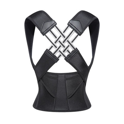 Adjustable Shoulder Posture Corrector Brace - Back Straightener for Men & Women
