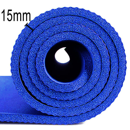 Transform Your Workout with Our Super Thick 15mm Non-Slip Yoga Mat - Perfect for Yoga, Pilates, and Fitness Sessions! 🌟🧘‍♀️💪