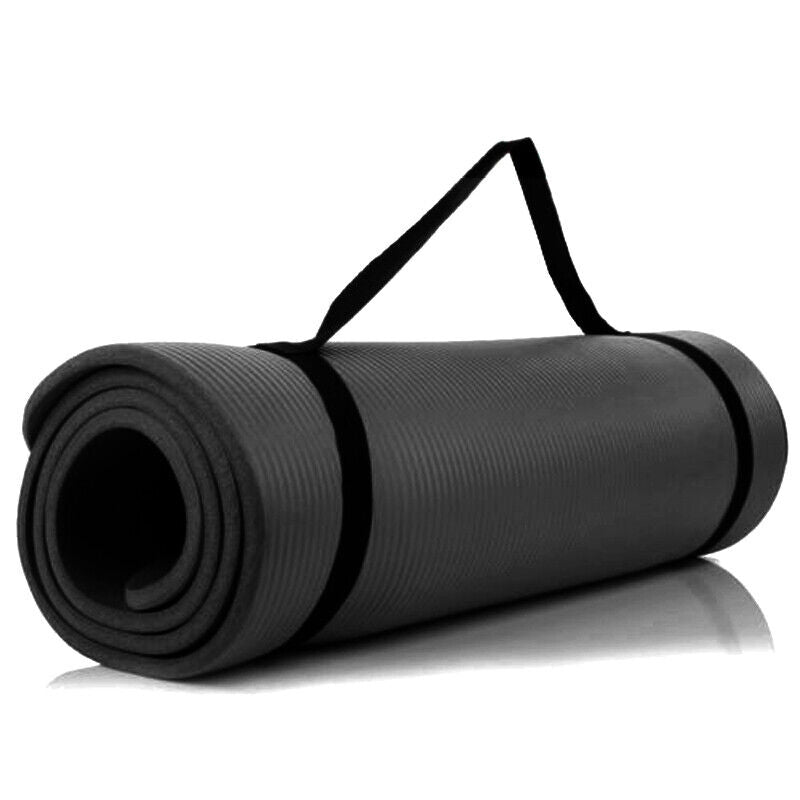 Transform Your Workout with Our Super Thick 15mm Non-Slip Yoga Mat - Perfect for Yoga, Pilates, and Fitness Sessions! 🌟🧘‍♀️💪