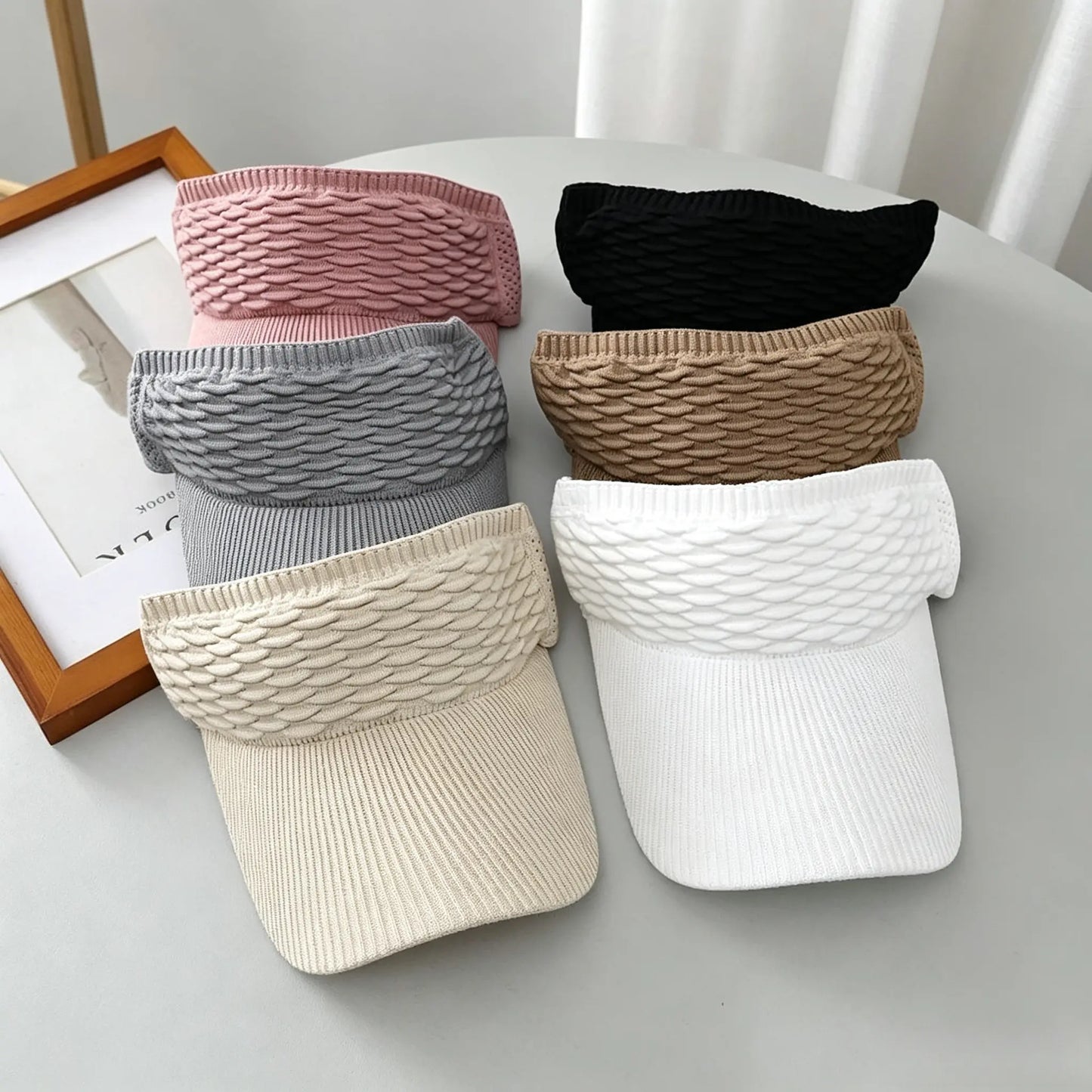 Open-Top Visor Hat — Summer Outdoor Sports, Running, and Sun Protection