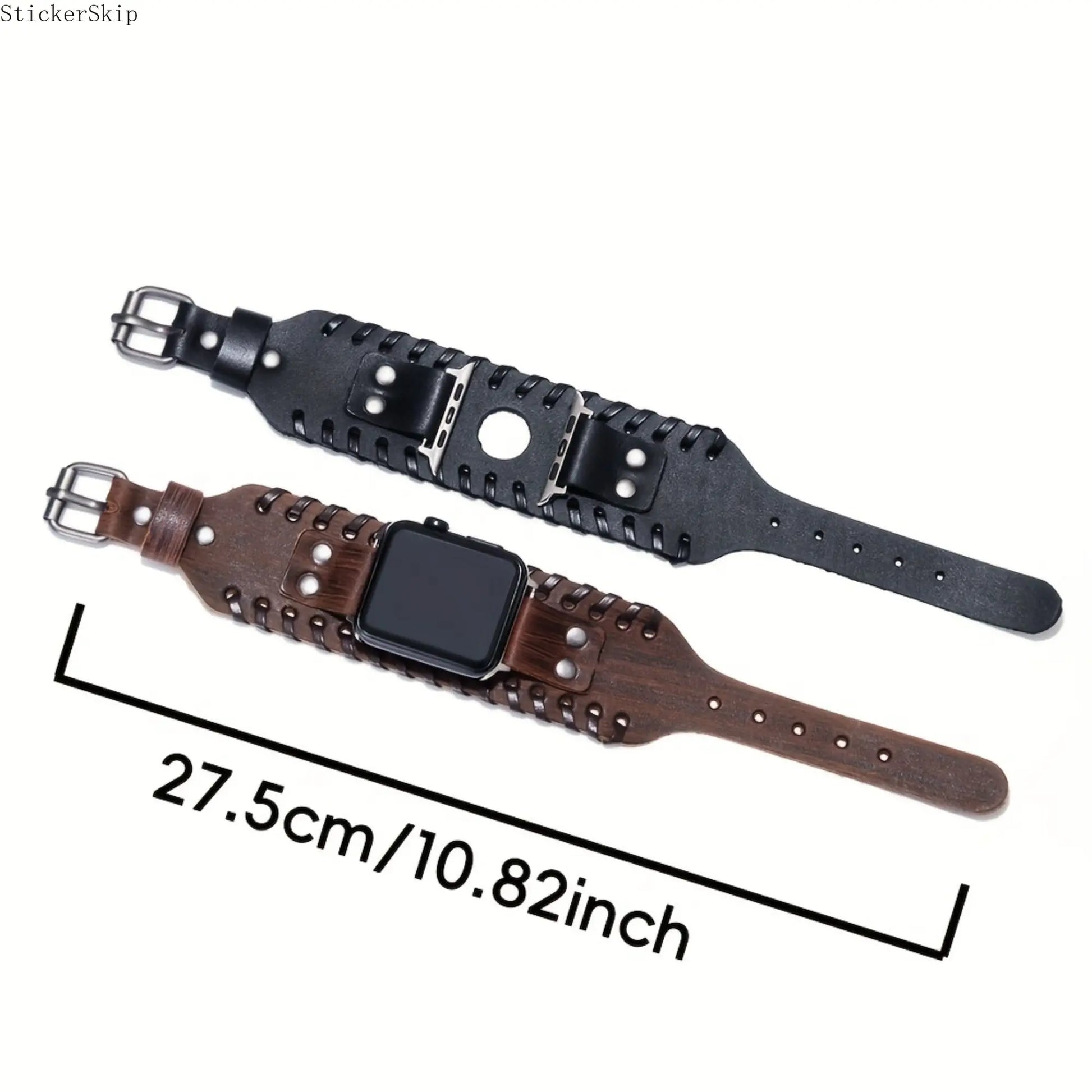 2026 NEW Upgrade Your Watch with This Stylish Punk Watchband - for Smart Watch Ultra Series 10 9 8 7 6 SE 5 4 3 Band Fit Iwatch 38 40 41 42 44 45 46 49Mm Watch Strap