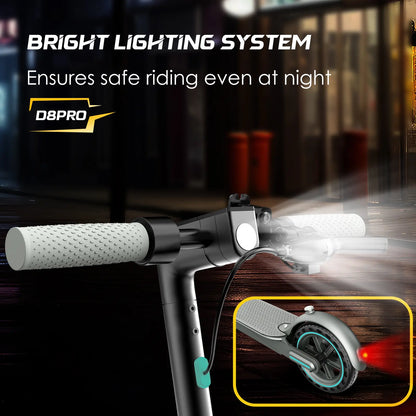 [Mother'S Day Flash Sale] Folding Electric Scooter - 350W Motor, 19 MPH Top Speed, App Control, Disc Braking System, Adjustable Handlebars, Non-Waterproof App Controlled Commuting High Speed Scooter, App Controlled Scooter