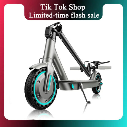 [Mother'S Day Flash Sale] Folding Electric Scooter - 350W Motor, 19 MPH Top Speed, App Control, Disc Braking System, Adjustable Handlebars, Non-Waterproof App Controlled Commuting High Speed Scooter, App Controlled Scooter