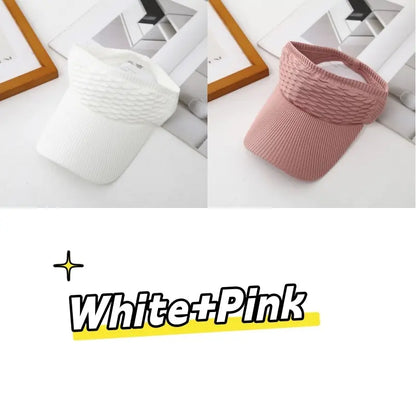 Open-Top Visor Hat — Summer Outdoor Sports, Running, and Sun Protection