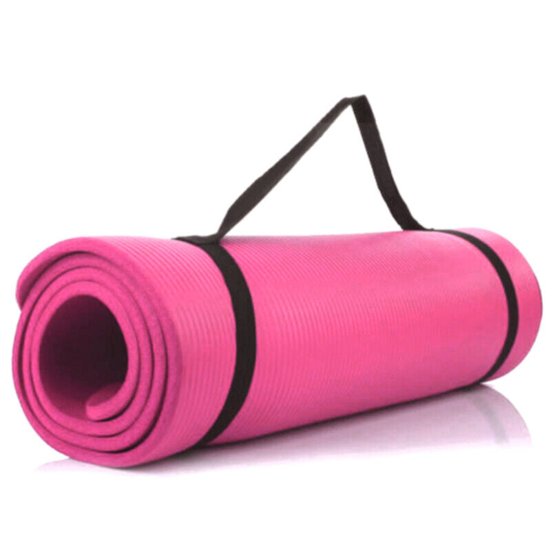 Transform Your Workout with Our Super Thick 15mm Non-Slip Yoga Mat - Perfect for Yoga, Pilates, and Fitness Sessions! 🌟🧘‍♀️💪