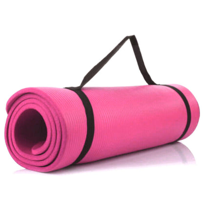 Transform Your Workout with Our Super Thick 15mm Non-Slip Yoga Mat - Perfect for Yoga, Pilates, and Fitness Sessions! 🌟🧘‍♀️💪