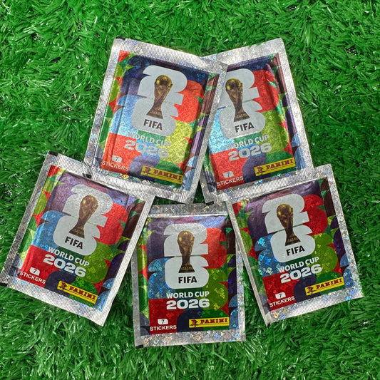FIFA/PANINI Authorized World Cup Star Sticker Commemorative Booklet, Each Box of Stickers Contains 50 Bags, with 7 Stickers per Bag