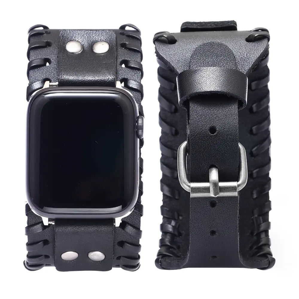 2026 NEW Upgrade Your Watch with This Stylish Punk Watchband - for Smart Watch Ultra Series 10 9 8 7 6 SE 5 4 3 Band Fit Iwatch 38 40 41 42 44 45 46 49Mm Watch Strap