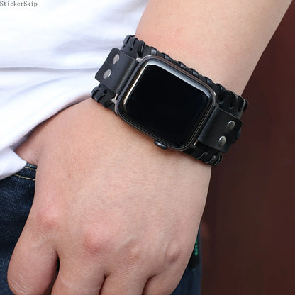 2026 NEW Upgrade Your Watch with This Stylish Punk Watchband - for Smart Watch Ultra Series 10 9 8 7 6 SE 5 4 3 Band Fit Iwatch 38 40 41 42 44 45 46 49Mm Watch Strap