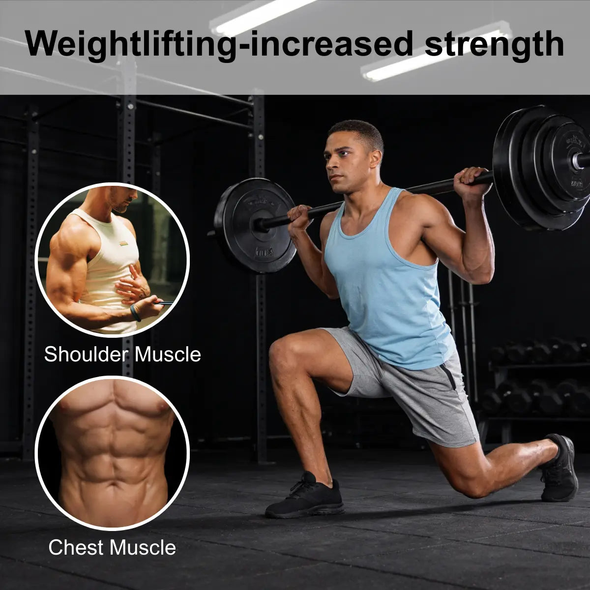 RELIFE Unisex Adjustable 45 LB Barbell Set - Free Weight Lifting Bar with Adjustable Weights for Home Gym Strength Train, Resistance Training, Full Body Workout & Body Recomp, Fit at Home