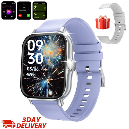 Free Delivery Smart Watch, Bluetooth Connect, 1.83 Hd Screen, Wireless Call & Music, Multiple Sports Modes, Text Message, Music Player, Daily Tool, Ideal Gift, Unisex