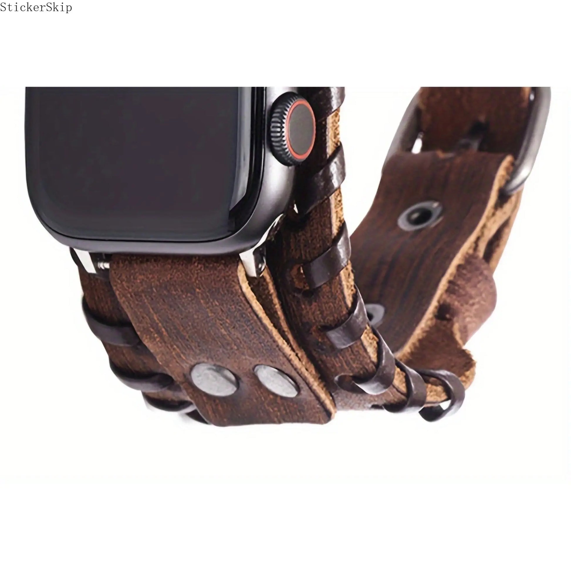 2026 NEW Upgrade Your Watch with This Stylish Punk Watchband - for Smart Watch Ultra Series 10 9 8 7 6 SE 5 4 3 Band Fit Iwatch 38 40 41 42 44 45 46 49Mm Watch Strap