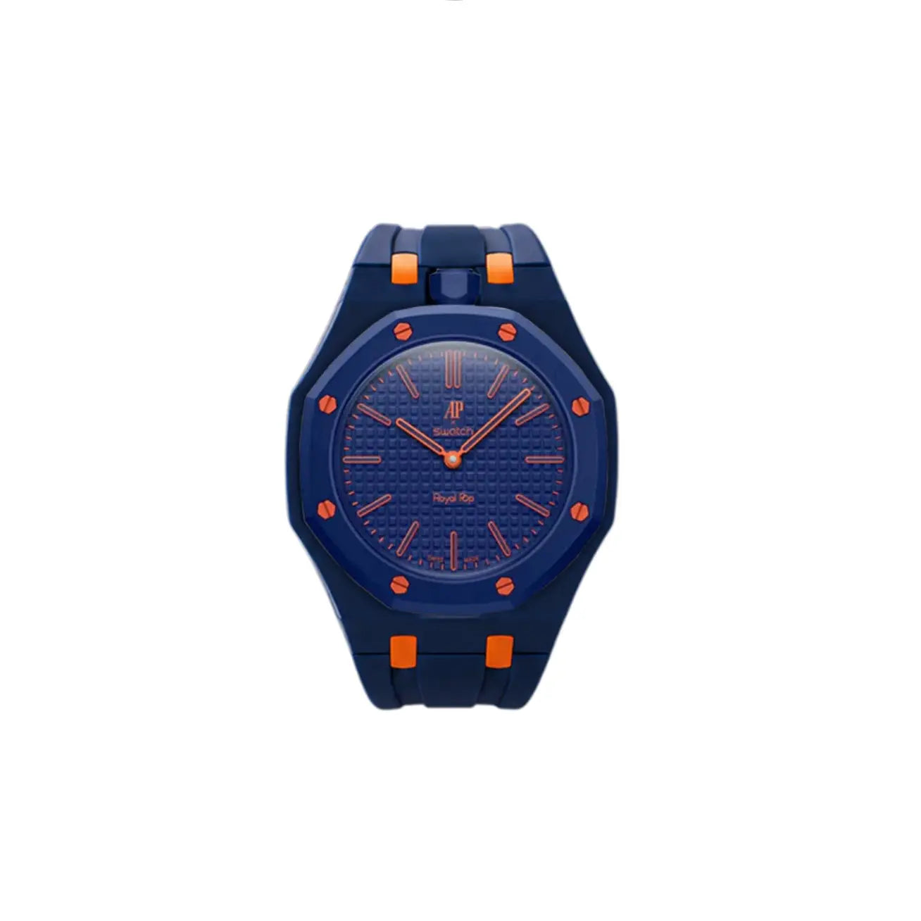 Premium Base Collection Sport Strap for AP X Swatch Royal Pop Pocket Watch | Pocket Watch to Wristwatch Conversion | Vertical & Horizontal Crown | High Quality Silicone Strap