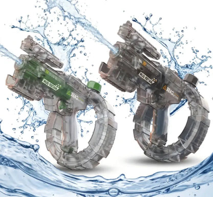 LED Electric Water Blaster – High-, Powerful Squirt Gun for Kids & Adults ,Strong Water Blaster,Summer Electric Water Blaster Toy Pool Fun Powerful Electric Water Gun