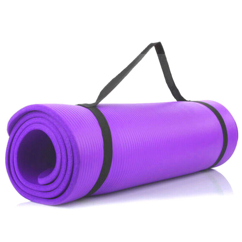 Transform Your Workout with Our Super Thick 15mm Non-Slip Yoga Mat - Perfect for Yoga, Pilates, and Fitness Sessions! 🌟🧘‍♀️💪