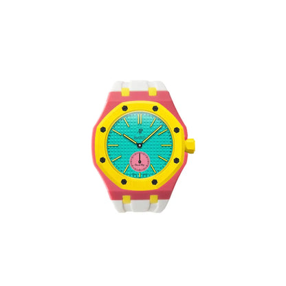 Premium Base Collection Sport Strap for AP X Swatch Royal Pop Pocket Watch | Pocket Watch to Wristwatch Conversion | Vertical & Horizontal Crown | High Quality Silicone Strap